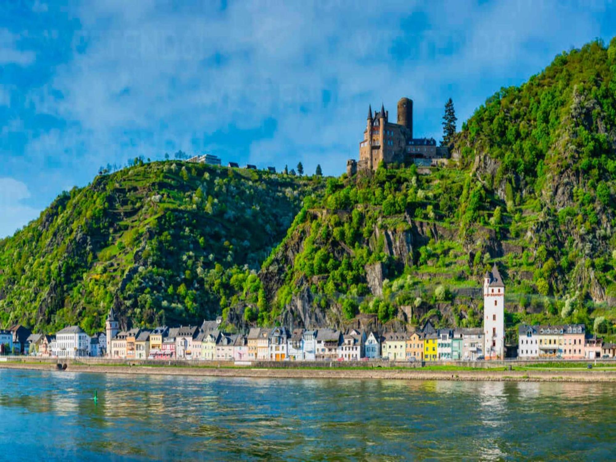 Cosy Holiday Home In Sankt Goarshausen With Barbecue 외부 사진